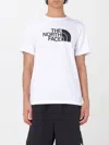 The North Face White And Black Easy Bambino T Shirt In White