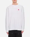 The North Face Mens Tnf Classic Grey Heathe Redbox Logo-patch Cotton-blend Sweatshirt Xxl In White