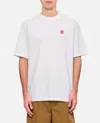 The North Face Mens White Dune Redbox Logo-patch Cotton T-shirt Xxl In White