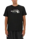 The North Face Open-necked Black Shirt In Black