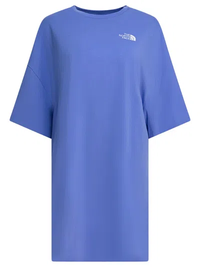 The North Face T-shirt With Logo T-shirts Light Blue