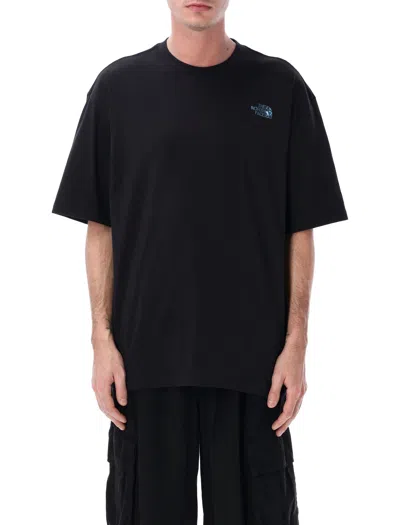 The North Face Crew Neck Short Sleeve T-shirt With Logo In Black