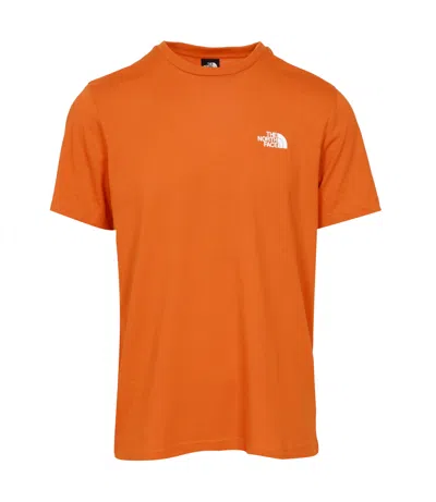 The North Face T Shirts And Polos In Orange