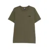 The North Face T Shirts Green In Green