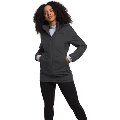 The North Face Tamburello Parka Jacket Women's Gray Hooded Full Zip Kfc361 In Multi