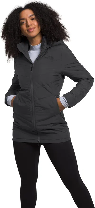 The North Face Tamburello Parka Jacket Women'sgray Insulated Full Zip Sgn1622 In Gray