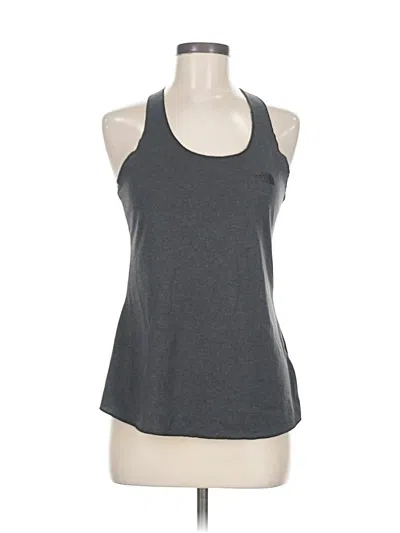 Pre-owned The North Face Tank Top Black Halter Neckline Tops