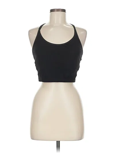 Pre-owned The North Face Tank Top Black Halter Neckline Tops