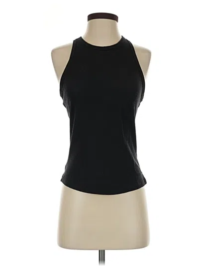 Pre-owned The North Face Tank Top Black Halter Neckline Tops