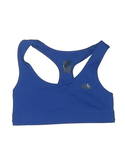 Pre-owned The North Face Kids' Tank Top Blue Halter Neckline Tops