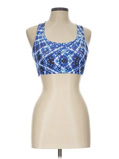 Pre-owned The North Face Tank Top Blue Halter Neckline Tops