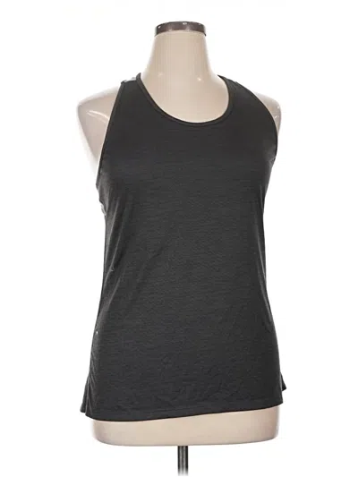 Pre-owned The North Face Tank Top Gray Halter Neckline Tops