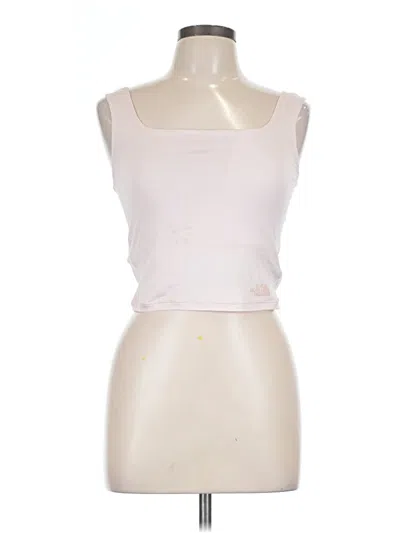 Pre-owned The North Face Tank Top Ivory Strapless Neckline Tops