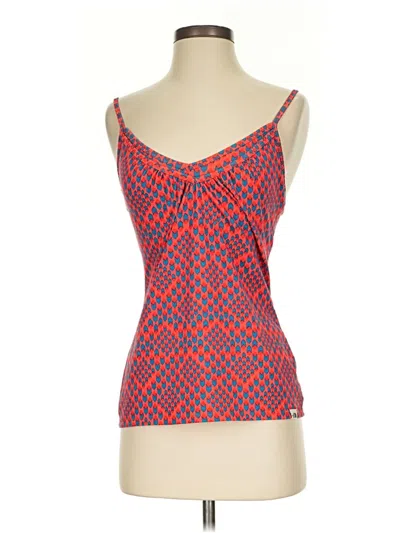 Pre-owned The North Face Tank Top Red Strapless Neckline Tops