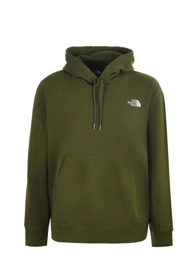 The North Face Techno Cotton Sweatshirt In Green