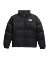 The North Face Teen 1996 Retro Nuptse Jacket In Black/black