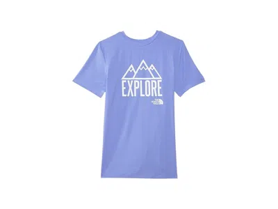 The North Face Teen Adventure Short Sleeve Tee--graphic (little Kids/big Kids) Kid's Clothing Virtual Blue : Lg (12