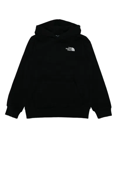 The North Face Teen Evolution Box Nse Pullover Hoodie In Black