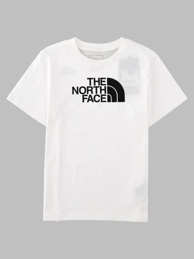 The North Face Teen Evolution Half Dome Short Sleeve T-shirt In White