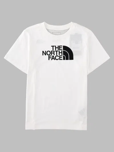 The North Face Teen Evolution Halfdome Ss Tee In White