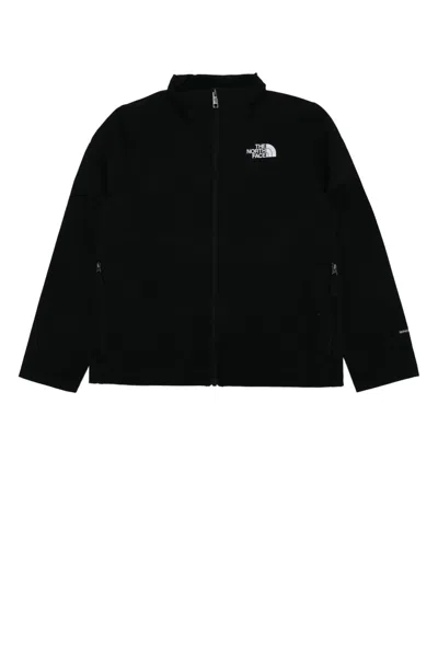 The North Face Teen Perlino Softshell Jacket In Black