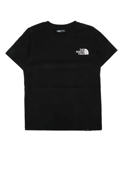 The North Face Teen Simple Dome Regular Ss Tee In Black