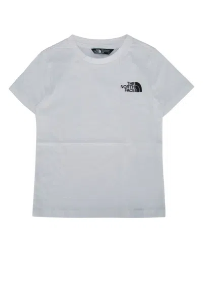The North Face Teen Simple Dome Regular Ss Tee In Gray