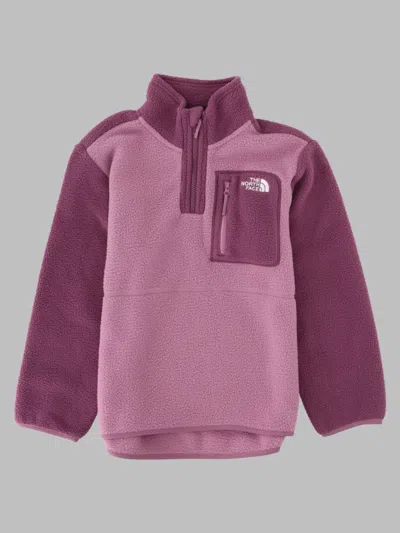 The North Face Teen Yumiori 1/4 Zip In Purple