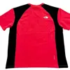 The North Face Tekware Nf0a7qhuv33 Men's Red Black Crew Neck T-shirt 2xl Ncl493 In Red