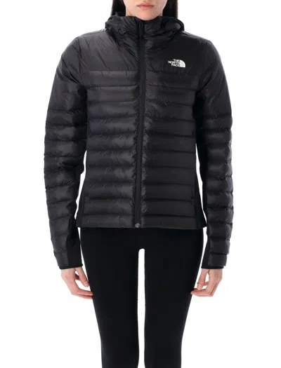 The North Face Terra Peak Hybrid Hooded Jacket In Black