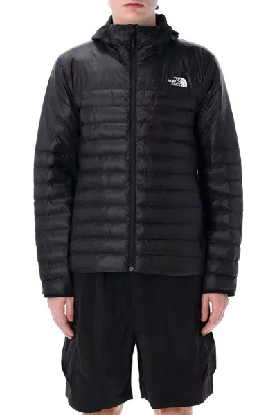 The North Face Terra Peak Hybrid Hooded Jacket In Black