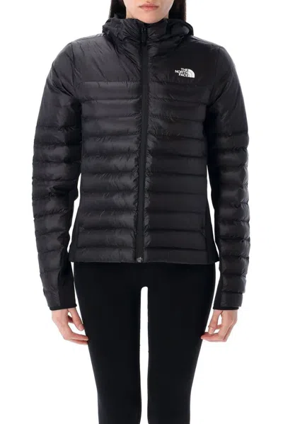 The North Face Terra Peak Hybrid Hooded Jacket In Black
