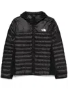 The North Face Terra Peack Hybrid Down Jacket In Black