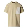 The North Face Terry Relaxed Tee In Neutral