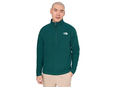 The North Face Textured Cap Rock 1/4 Zip Men's Jacket Pacific Teal Heather: Xl, Polyester