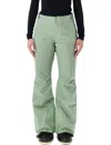 The North Face Buttoned Ski Trousers In Green