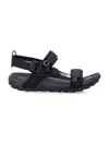The North Face Explore Adjustable Strap Sandal In Animal Print