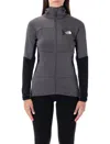 The North Face Stormgap Grey Polartec® Hooded Jacket In Gray