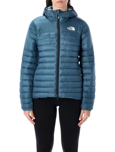The North Face Thermoball™ Padded Hooded Jacket In Blue