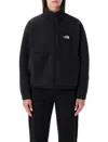 The North Face Full Zip Jacket High Collar In Black