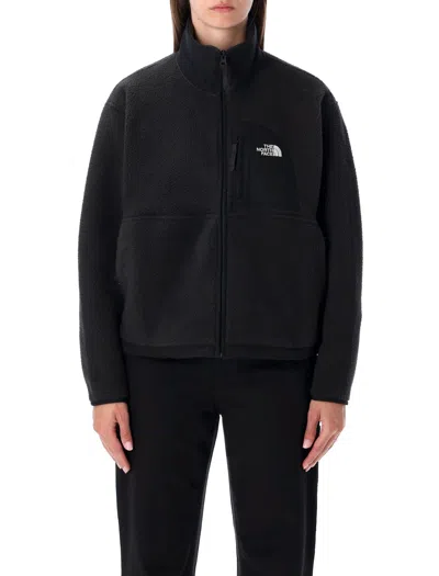 The North Face Yumiori Full-zip Fleece Jacket In Black