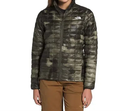 The North Face Thermoball Eco Jacket In New Taupe Green In Multi