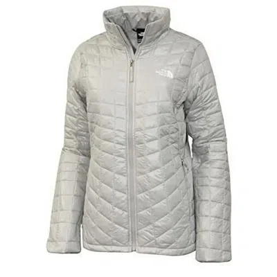 The North Face Thermoball Eco Nf0a4qs3a91 Jacket Women's Meld Gray Sgn1640 In Blue
