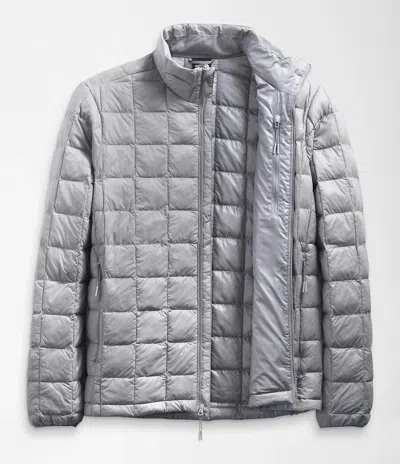 The North Face Thermoball Eco Nf0a4qspa91 Men's Meld Gray Puffer Jacket Dtf750 In Meld Grey-npf