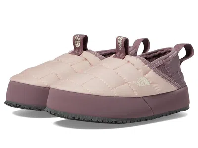 The North Face Thermoball Eco Traction Mule Ii (toddler/little Kid/big Kid) Kids Shoes Pink Moss/fawn Grey : 13 Lit In Purple