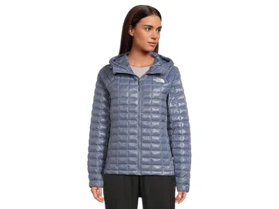 The North Face Thermoball Hooded Jacket In Blue