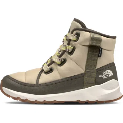 The North Face Thermoball™ Luxe Faux Fur Lined Waterproof Boots In Neutral