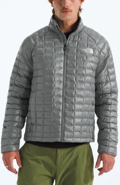 The North Face Thermoball Quilted Jacket In Gray