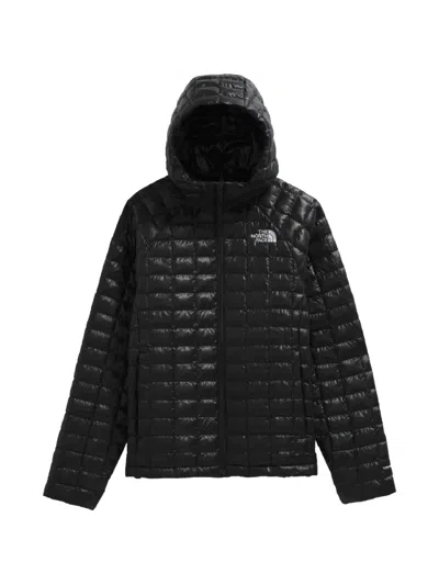 The North Face Thermoball Quilted Puffer Jacket In Black