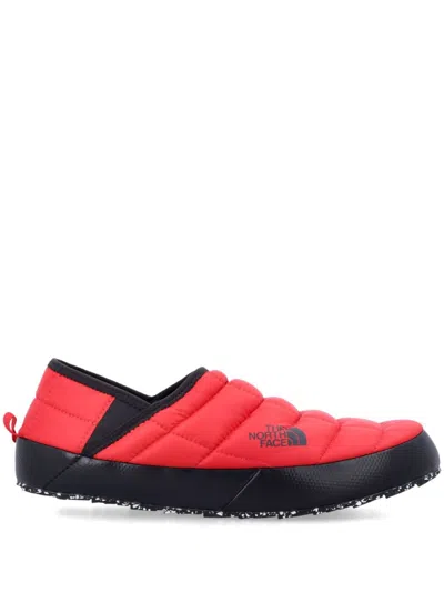 The North Face Thermoball Slippers In Red